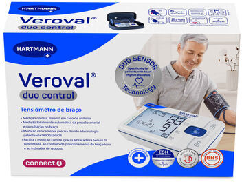 Veroval Medidor de Tensão Arterial Duo Control Braço 1 un