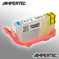 Ampertec Kompatible Reinigungspatrone für Canon CLI-8C cyan