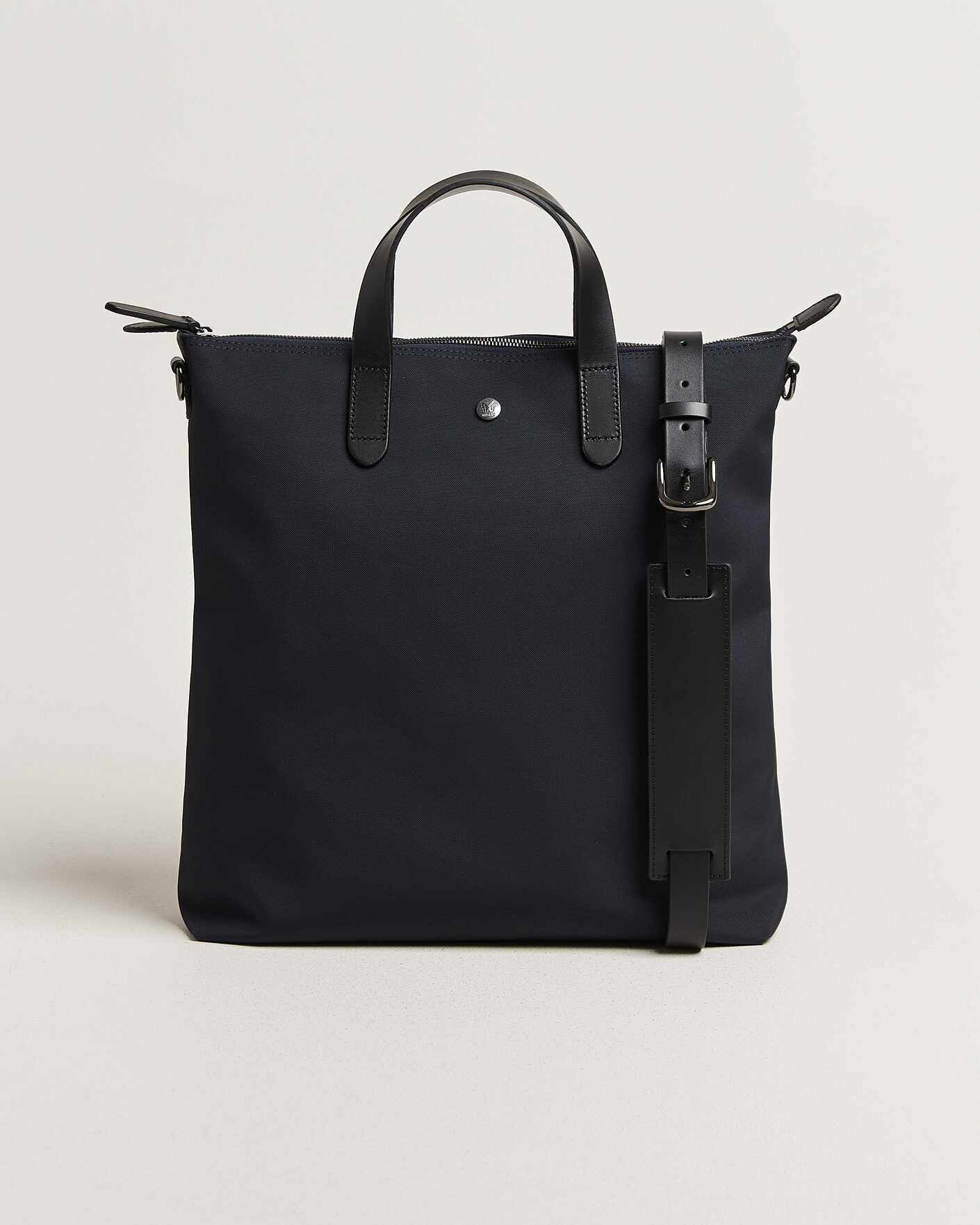Mismo M/S Canvas Shopper Navy/Black men One size Blå
