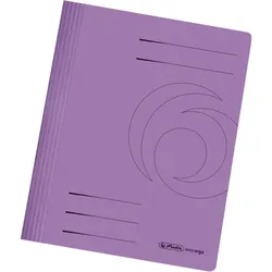 herlitz Schnellhefter A4 Karton 240g/qm intensiv lila