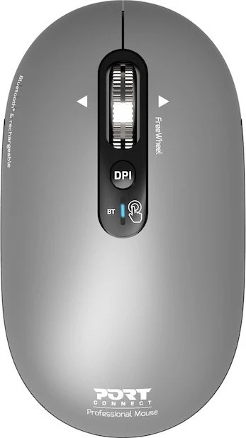 PORT CONNECT Pure MAC COLLECTION, grau