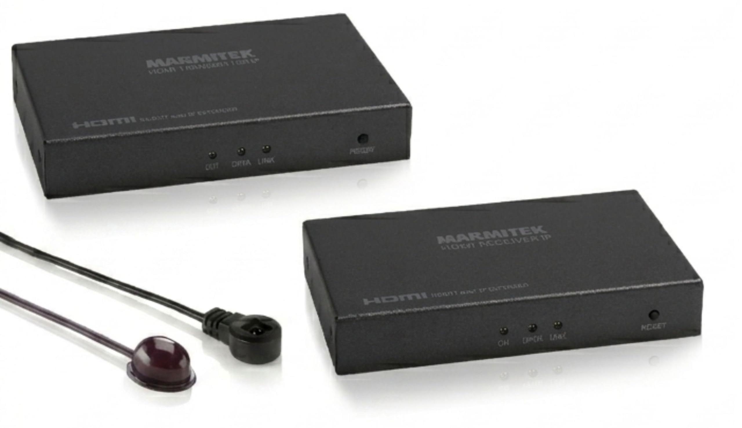 HDMI-Verlängerung über Netzwerk - 120 Meter - Full HD 1080p - mit Rückführung des IR-Signals