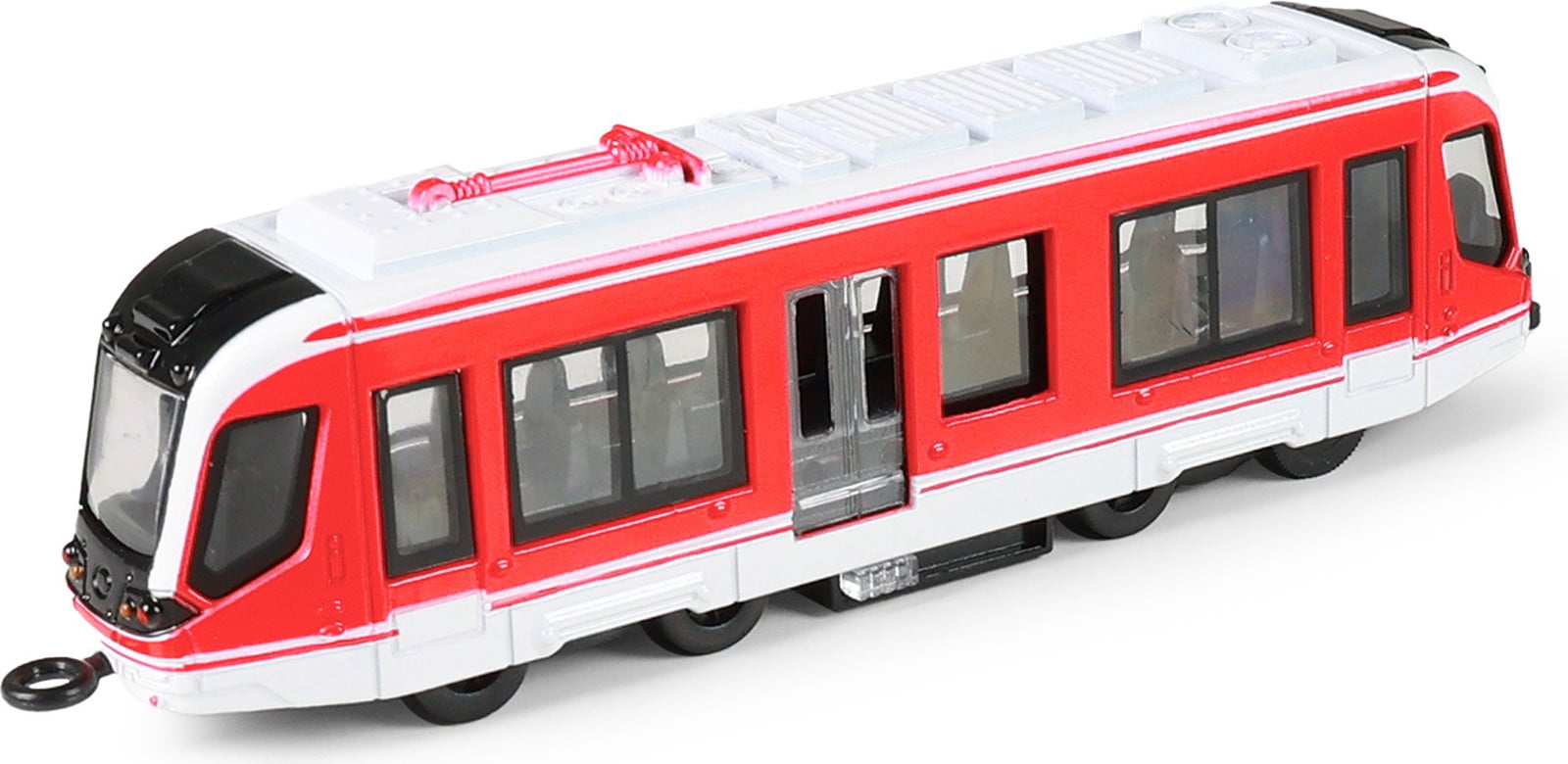 Rappa Tram Metaal Rood 20 cm