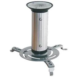 Shiverpeaks BASIC-S Beamer-Deckenhalterung, schwarz Wandabstand: 300 mm, Tragkraft: 45 kg, neigbarer Winkel: (Decke), Beamer Halterung, Grau