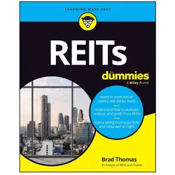 REITs For Dummies, Fachbücher von Brad Thomas