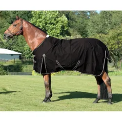 ELDORADO Übergangsdecke für Pferde, 150 g - schwarz - 115 cm