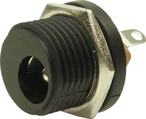Cliff FC681473 Niedervolt-Steckverbinder Buchse, Einbau vertikal 5.8mm 2.1mm 1St.