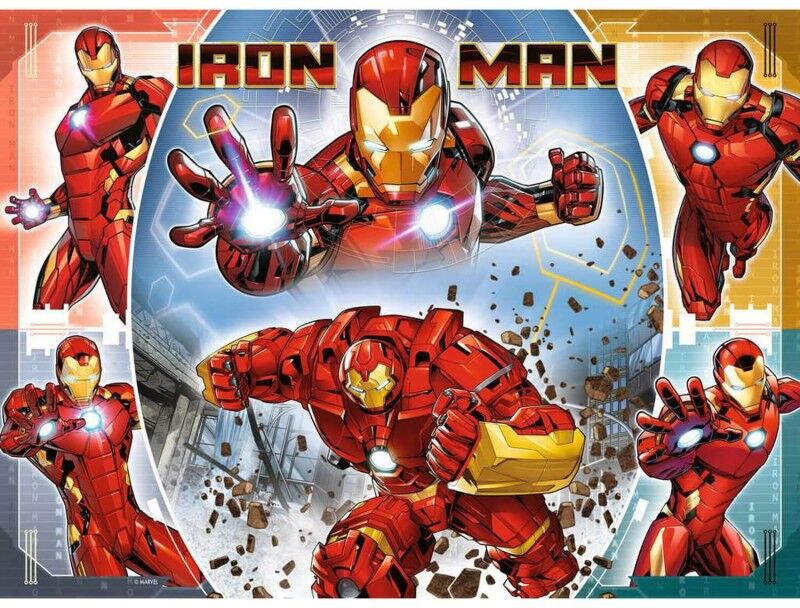 Ravensburger Puzzle 100 pièces XXL - Le puissant Iron Man / Marvel Avengers
