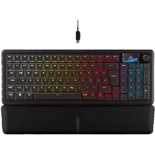 Corsair Vanguard PRO 96 Hall Effect Corsair MGX USB Deutsch schwarz (kabelgebunden)