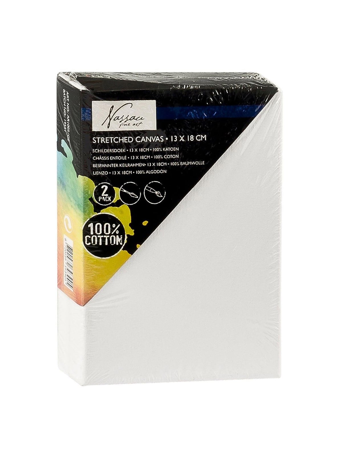 Nassau Canvas Cotton 13x18cm - 2pcs.