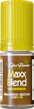 Cyber Flavour Maxx Blend Aroma Concentrato 10ml Tabacco American Blend