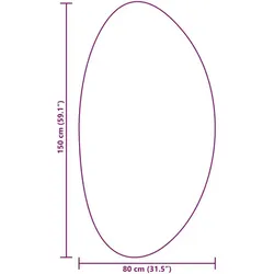 vidaXL, Teppich, Josefa Oval-asymmetric (230 x 160 cm)