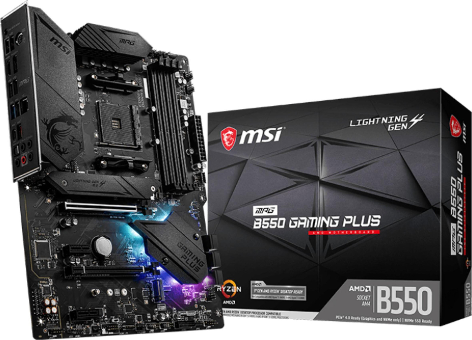 MSI MPG B550 GAMING PLUS Motherboard