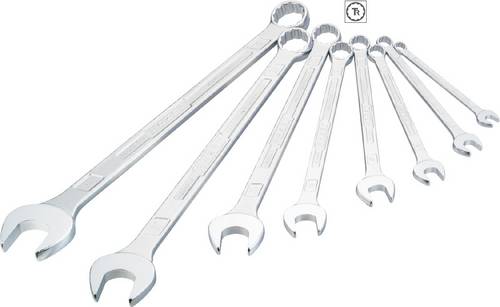 HAZET Ring-Maulschlüssel, extra lang, schlanke Bauform 600LG/8 -