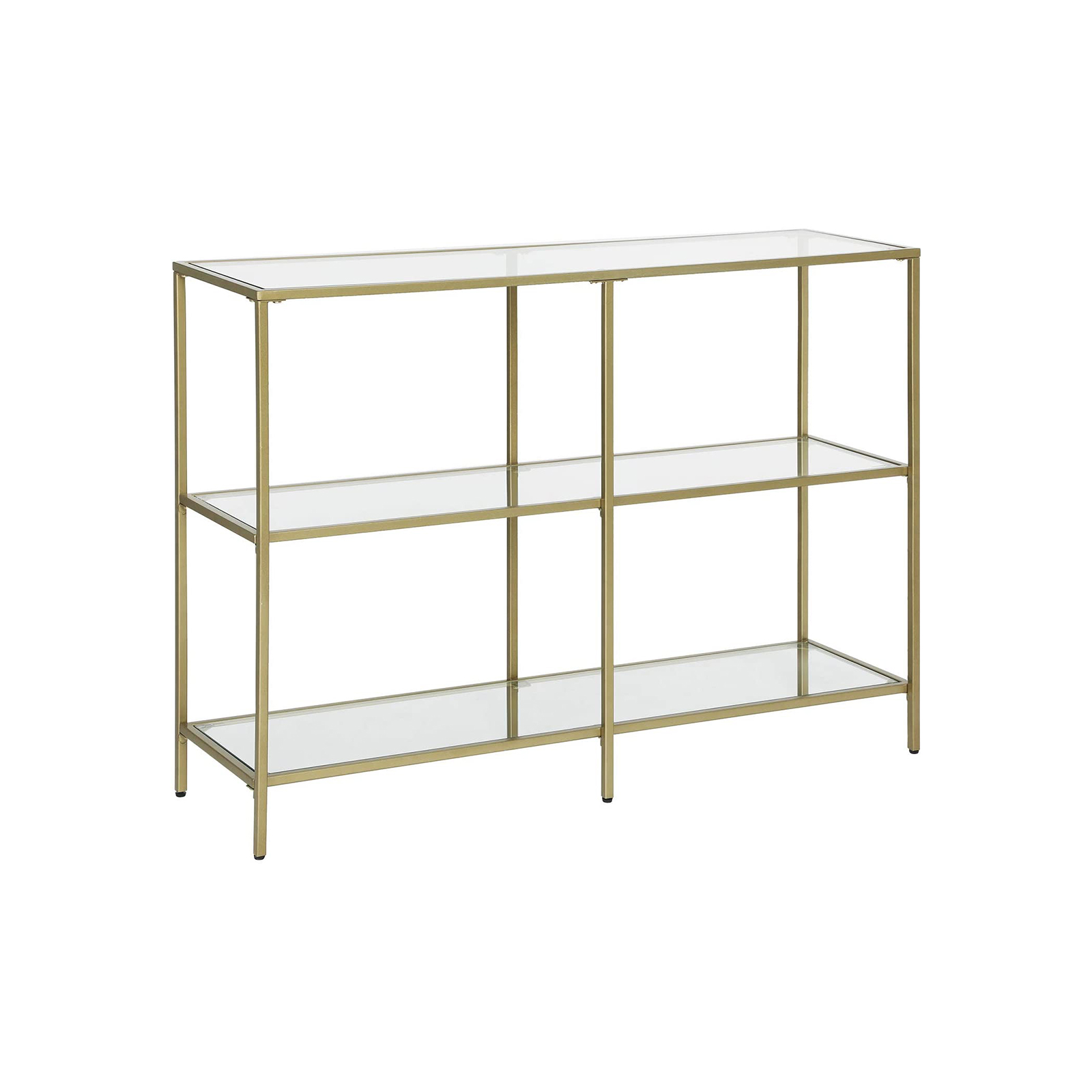 VASAGLE Konsolentisch aus Hartglas LGTB3527G