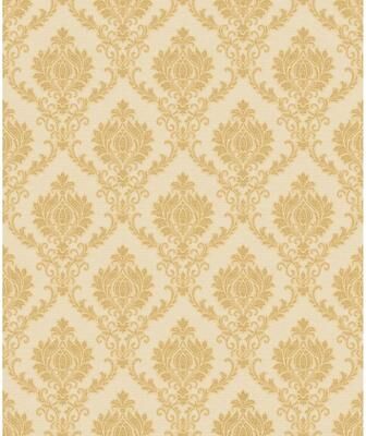 Galerie Wallcoverings Classic Italian Collection Embossed Italian Damask Vinyl on Non-woven Matte Wallpaper Roll