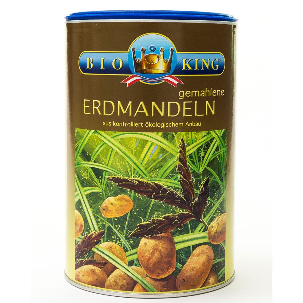 BioKing Bio gemahlene Erdmandeln 500 g Pulver