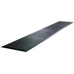 Arbeitsplatzmatte Flachnoppe 362x65x1,3 cm anthrazit Antirutschmatte SZAGATO Anti Ermüdungsmatte Steharbeitsplatz Arbeitsplatzmatte Gummi Meterware