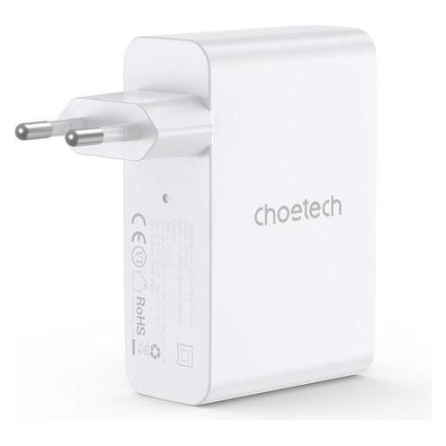 Choetech 100W GaN Ladegerät 3x USB-C & 1x USB-A (100 W, 4 Ports) (70541402)