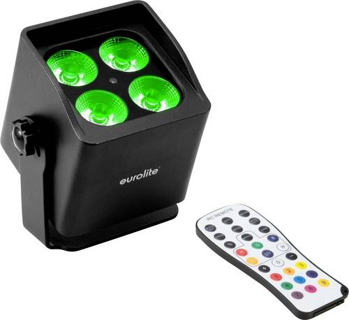 Eurolite 41700616 AKKU Mini IP UP-4 QCL MK2 DMX LED-Effektstrahler Anzahl LEDs (Details):4 4W