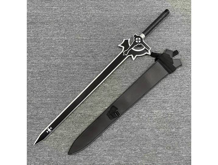 108cm Kirigaya Kazuto Katana Cosplay accessoire couteau Ninja sabre de samouraï épée Art en ligne Anime Kirito taille réelle jouet Katana japonais