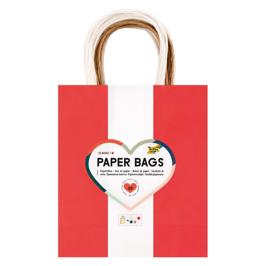 Folia Papiertüten M CLASSIC, 110-125g/m² Kraftpapier (1x) (21859/7)