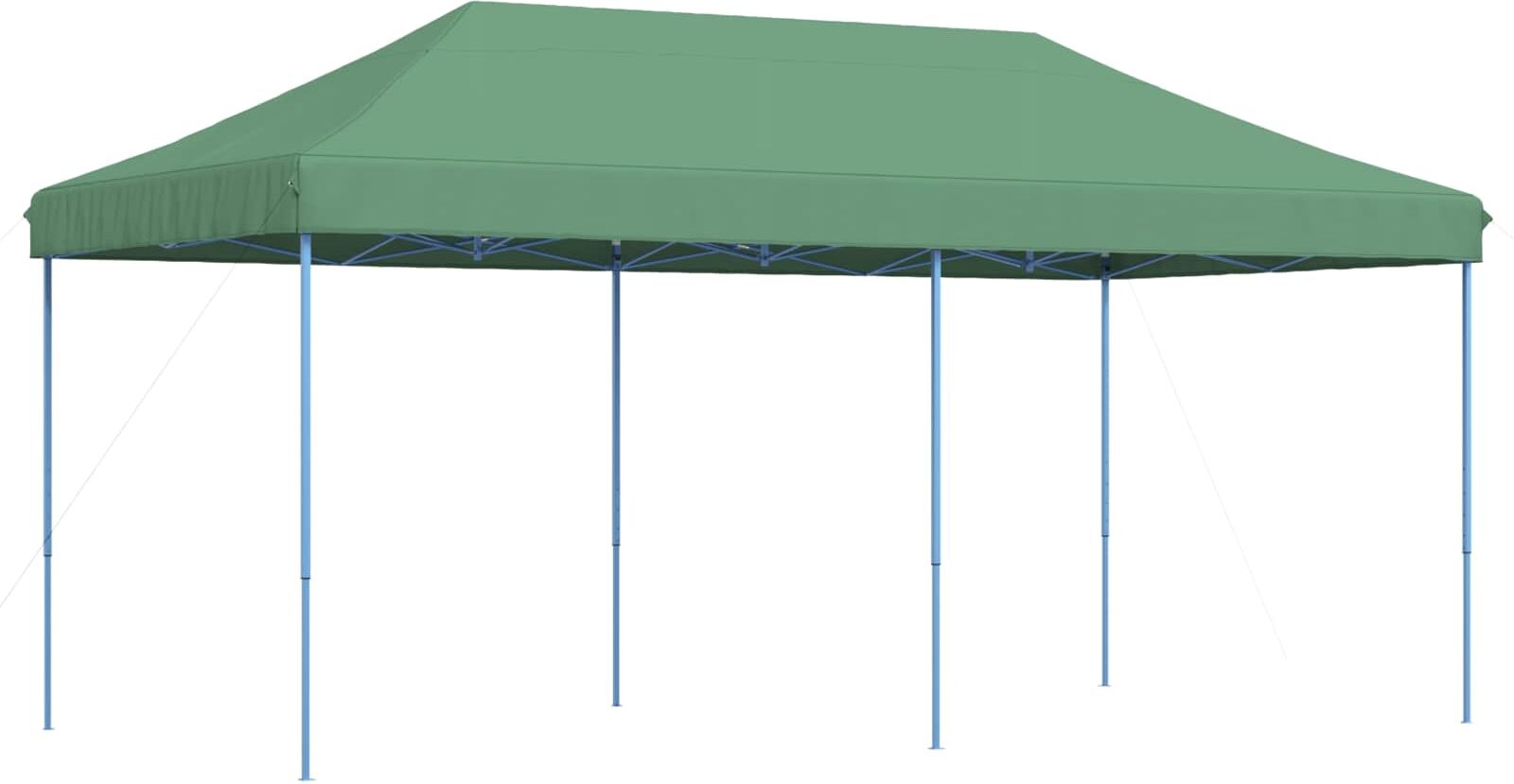 vidaXL Tente de fête 292 x 580 x 315 cm Vert Tissu Oxford