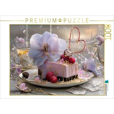 CALVENDO Puzzle Herzenssüß- ein Moment voller Poesie und Genuss | 1000 Teile Lege-Größe 64x48cm Foto-Puzzle für glückliche Stunden