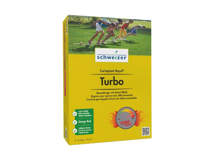 Schweizer Certoplant Royal Turbo Rasendünger 2.5 kg