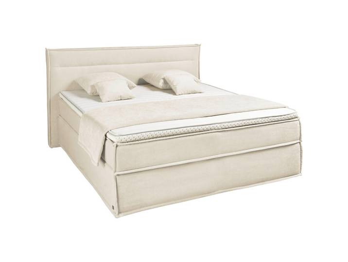 Musterring Boxspringbett Justb!, Creme, H3 + H4, 7-Zonen, Höhe ca. 25 cm, 180x200 cm, Dgm, Stoffauswahl, in verschiedenen Größen erhältlich, Matratzenauswahl, Schlafzimmer, Betten, Doppelbetten