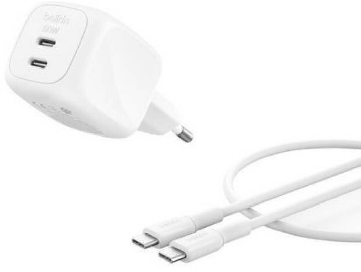 Belkin - Chargeur 50w Blanc Gan