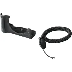 5433 Leder-Halbschalen-Kit sw für Canon EOS R50V