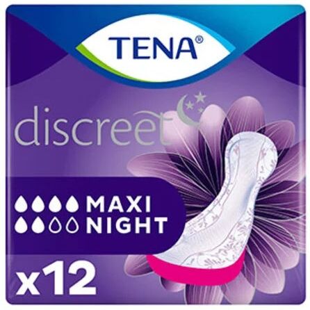 Tena Discreet Compresas Incontinencia Femenina Maxi Night