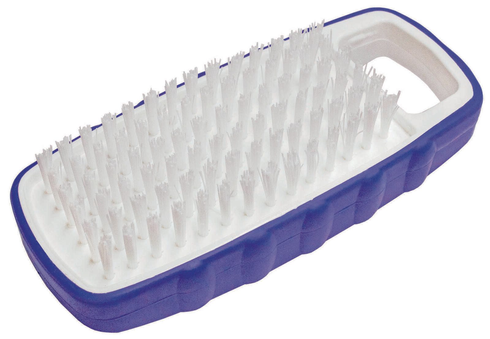 Peggy Perfect® Nagelbürste blau, weiß Kunststoff 256385