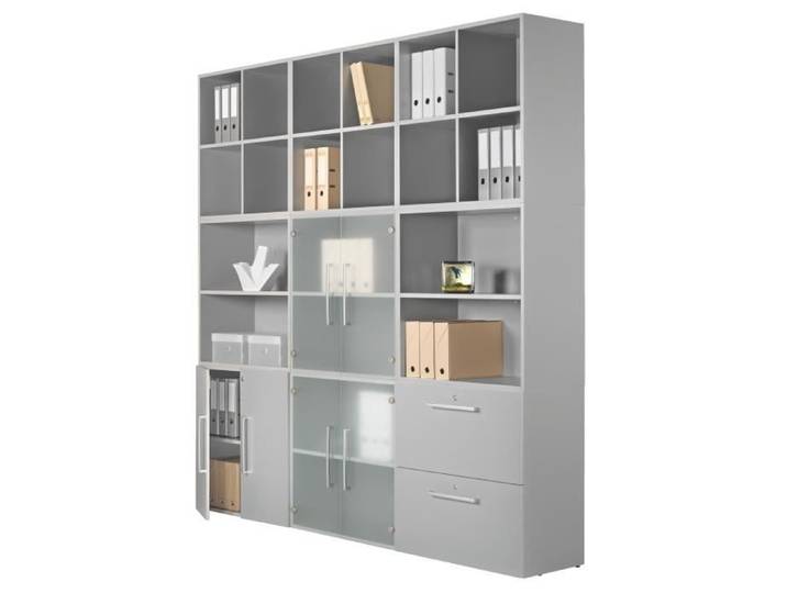Module de bibliothèque modulaire aluminium