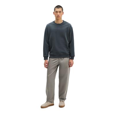 Sweatshirt MARC O'POLO "aus regenerativer Bio-Baumwolle", Herren, Gr. 3XL, peppercorn grau, Obermaterial: 100% Baumwolle, unifarben, relaxed fit, Rundhals, Rippbündchen, Sweatshirts Sweatshirt