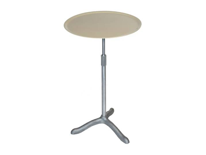 Källemo Cassis Couchtisch Ø37 cm Aluminium-oyster