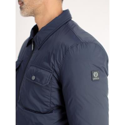 Blouson LERROS "Leichte und sportliche Jacke im zeitlosen Blouson-Style", Herren, Gr. XL, blau (blau night), 100% Nylon, Jacken Blouson