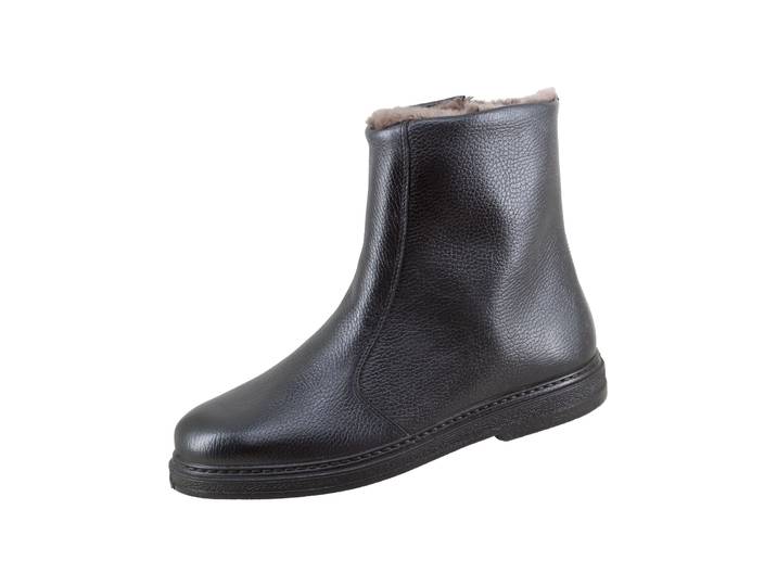 Schnürschuh JOMOS RV-Stiefel gefüttert Gr. 50, schwarz, 50, Obermaterial: 50% Rindsleder Leather cow. 50% Lammleder LEL., Schuhe, Schnürschuh