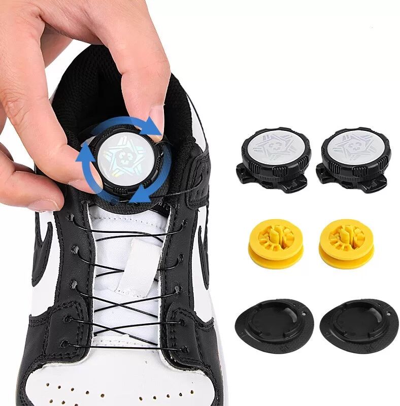 INF Lacets autobloquants sans nœuds pour chaussures