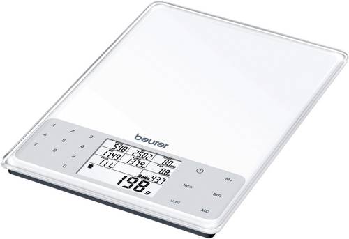 Beurer DS 61 Analysewaage digital Weiß 165 x 24