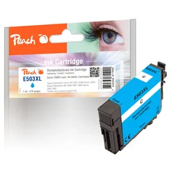Peach Tintenpatrone XL cyan kompatibel zu Epson No. 503XL, T09R240