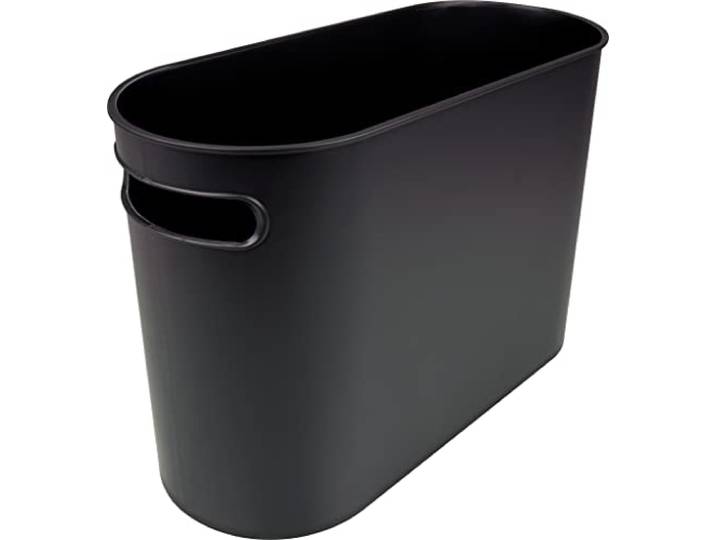 helit H6105695 - Prullenbak „the oval“ 22 liter zwart