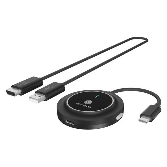Icy Box IB-WL101 (USB-A, USB-C) (61162)