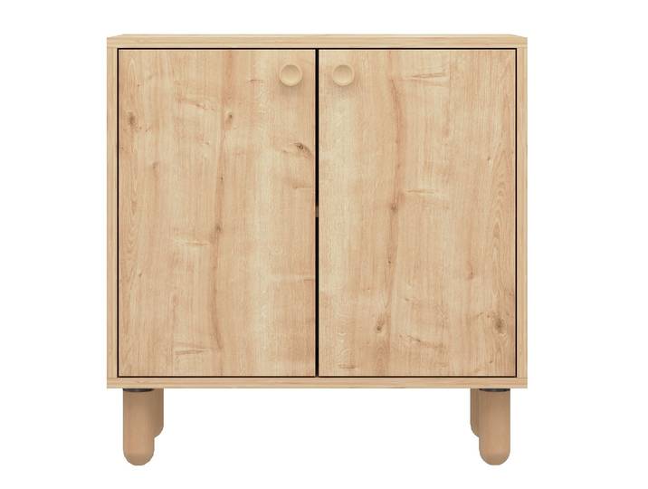 Buffet en bois Lina - 72 x 36 x 73 cm - Beige