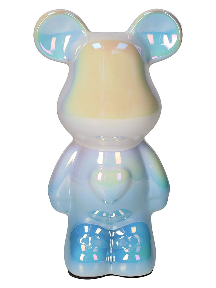 Tognana Dekofigur "Bear" in Hellblau/ Gelb - (H)18 cm - onesize
