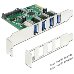 Delock PCI Express Karte > 4 x USB 3.0