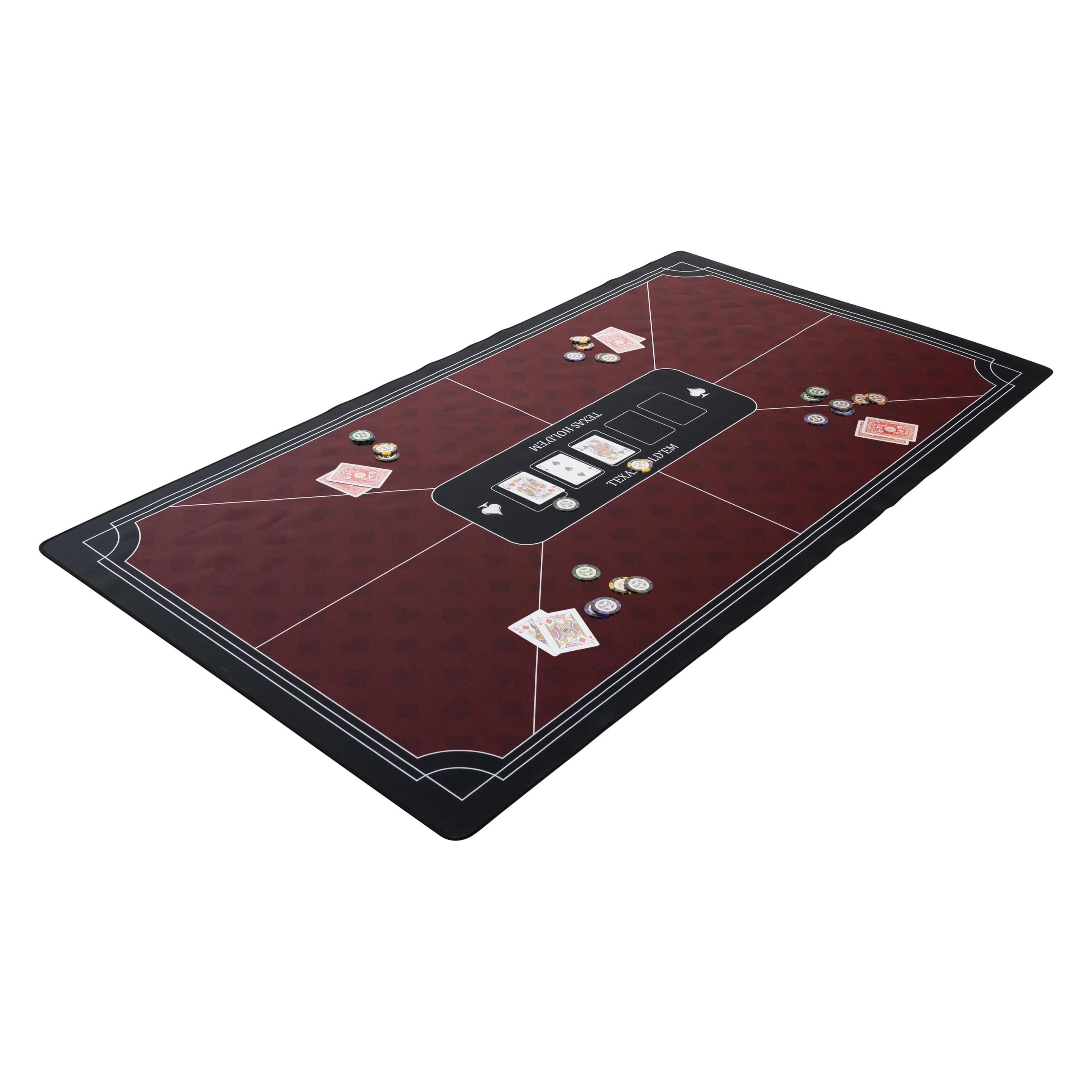 Longfield Pokertuch 140 x 80 cm - Rot (320998)