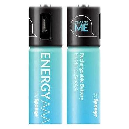 Sponge Batteries Energy AAA 450mAh (1 Stk., AAA, 450 mAh) (Energy AA)