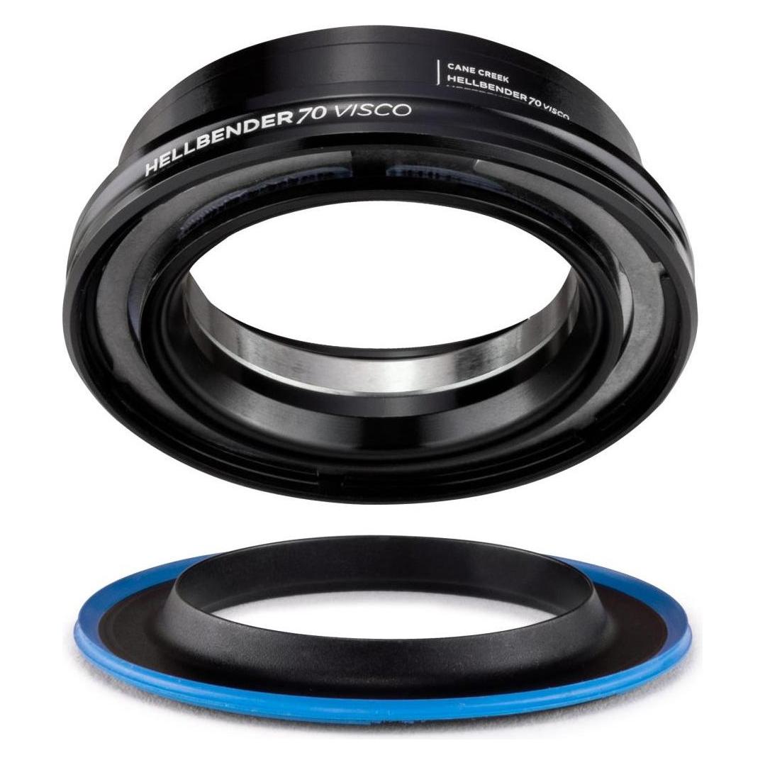 Cane Creek Hellbender 70 Visco Steuersatz Unterteil, 1.5", ZS56/40/H8, Mid Tune, black (65304483)